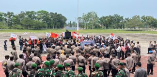 Polres Mukomuko Kedepankan Pendekatan Humanis Saat Kawal Aksi DPW FSPMI